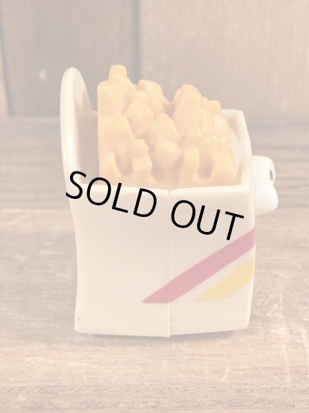 80年代頃のバーガーキングのポテトのヴィンテージハッピーミール