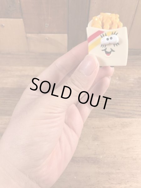 80年代頃のバーガーキングのポテトのビンテージミールトイ