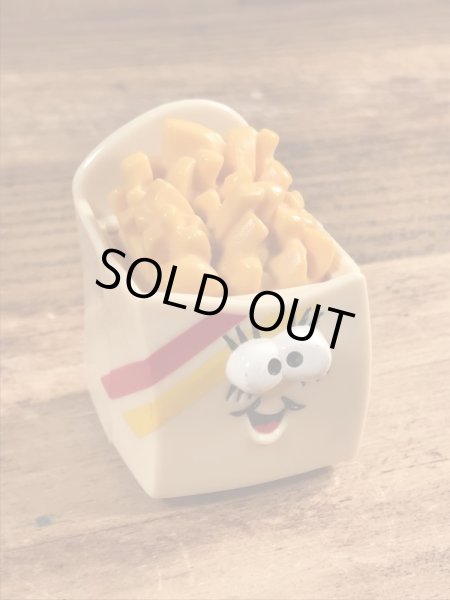 80年代頃のバーガーキングのポテトのビンテージミールトイ