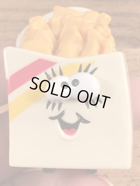 80年代頃のバーガーキングのポテトのビンテージミールトイ