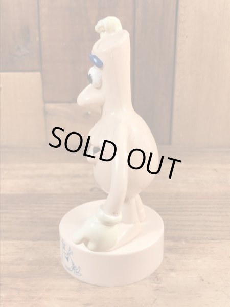 企業キャラクターのタガメットのヴィンテージPVCフィギュア