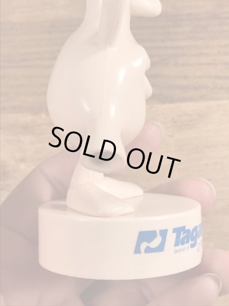 企業キャラクターのタガメットのヴィンテージPVCフィギュア