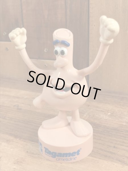 アドバタイジングキャラクターのタガメットのヴィンテージベンダブルフィギュア