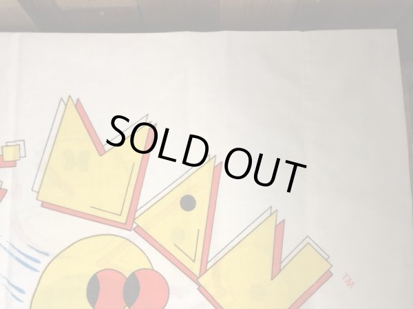 80年代頃のパックマンのビンテージピローケース