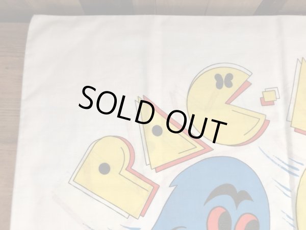 80年代頃のパックマンのヴィンテージピローケース