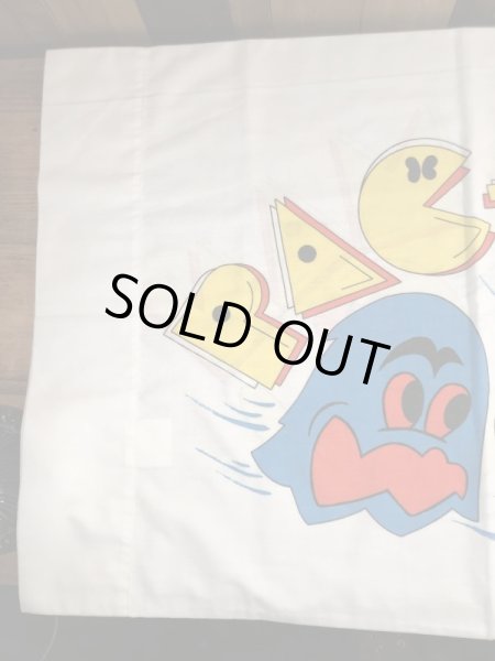 80年代頃のパックマンのビンテージ枕カバー