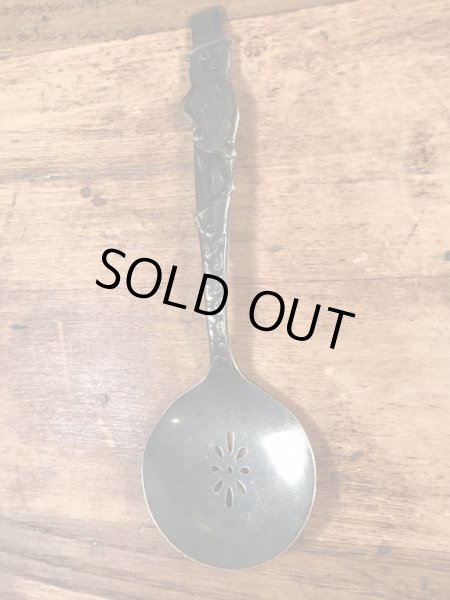 アドバタイジングキャラクターのミスターピーナッツのヴィンテージスプーン