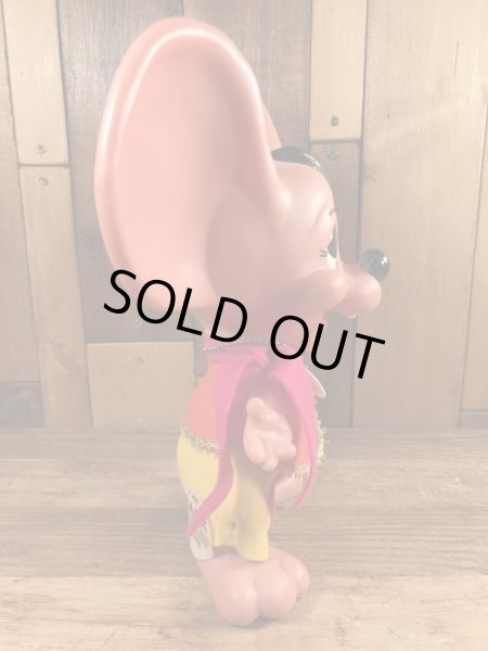 70年代頃のROYALTY Industries社製のフロリダマウスのビンテージコインバンク