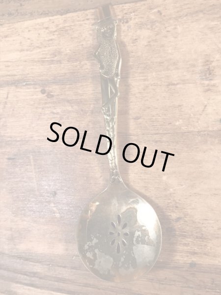 アドバタイジングキャラクターのミスターピーナッツのヴィンテージスプーン