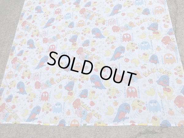 80年代頃のパックマンのヴィンテージベッドシーツ