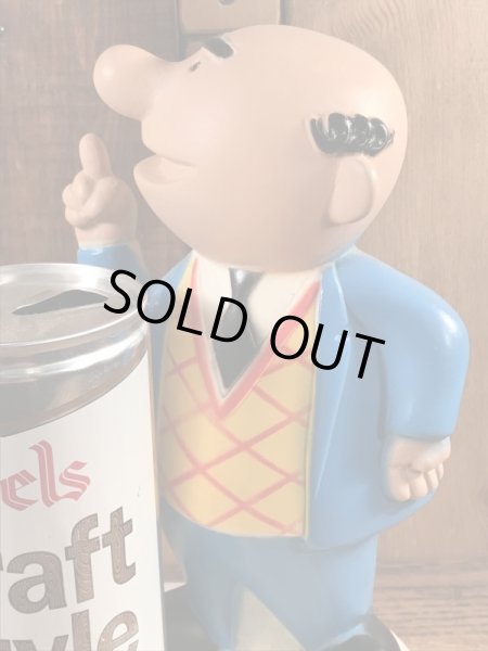 70年代頃のピールズビールのバート＆ハリーのビンテージ店頭用フィギュア