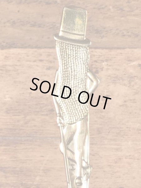 アドバタイジングキャラクターのミスターピーナッツのヴィンテージスプーン