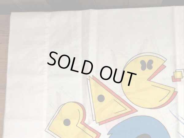 80年代頃のパックマンのビンテージピローケース