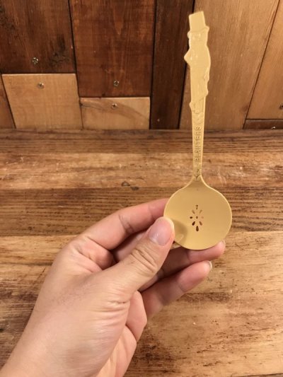 画像1: Planters Mr.Peanuts Plastic Spoon　ミスターピーナッツ　ビンテージ　スプーン　50~60年代