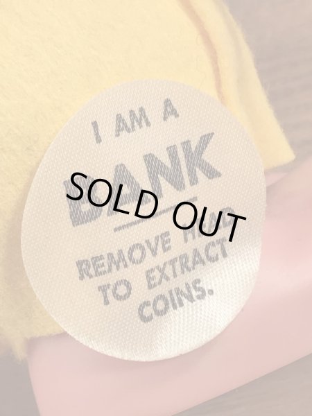 70年代頃のROYALTY Industries社製のロイデスマウスのヴィンテージ貯金箱