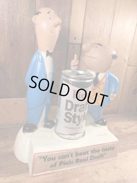 70年代頃のピールズビールのバート＆ハリーのビンテージ店頭用フィギュア