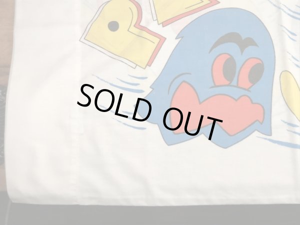 80年代頃のパックマンのビンテージピローケース