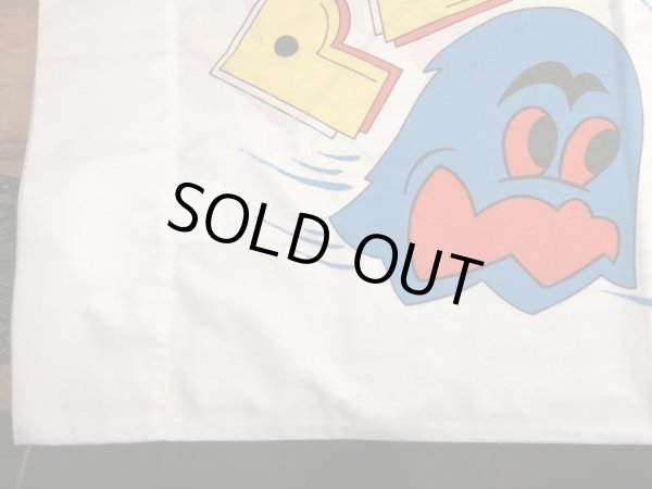 80年代頃のパックマンのビンテージ枕カバー