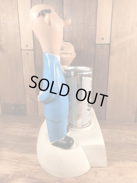 70年代頃のピールズビールのバート＆ハリーのヴィンテージディスプレイフィギュア