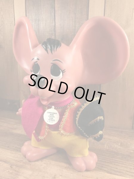 70年代頃のROYALTY Industries社製のロイデスマウスのヴィンテージ貯金箱