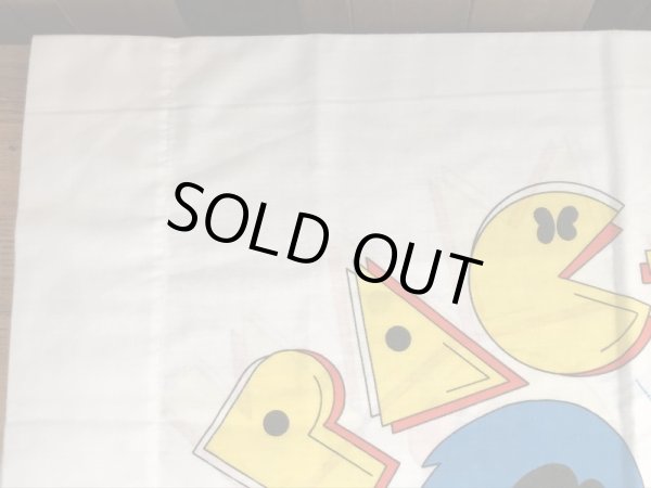 80年代頃のパックマンのビンテージ枕カバー