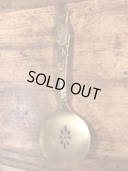 企業キャラクターのミスターピーナッツのヴィンテージスプーン