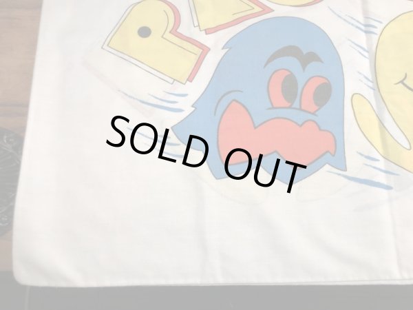 80年代頃のパックマンのヴィンテージピローケース