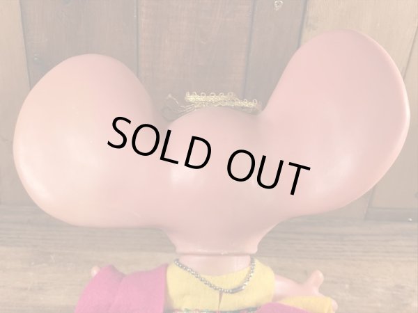 70年代頃のROYALTY Industries社製のフロリダマウスのビンテージコインバンク