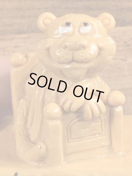 70年代頃のWallace Berrie社製の動物のヴィンテージメッセージドール