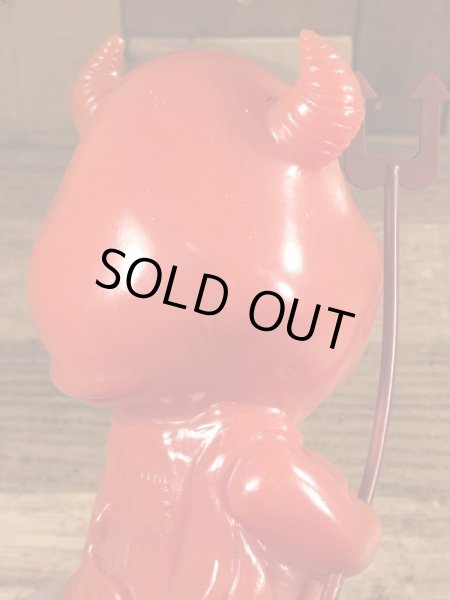 70年代頃のレッドデビルのビンテージメッセージドール