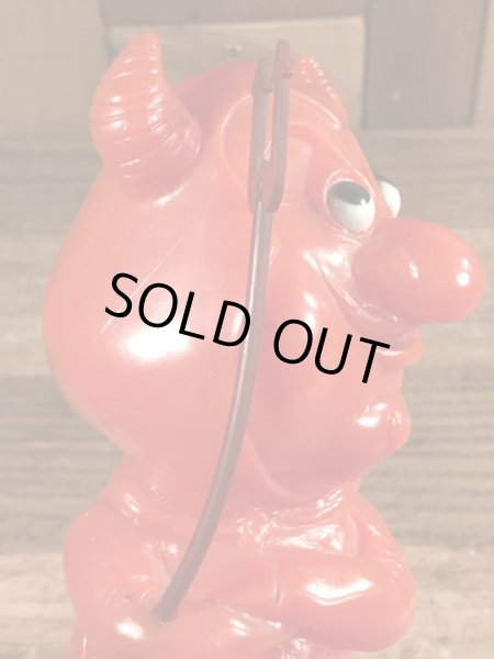 70年代頃のレッドデビルのビンテージメッセージドール