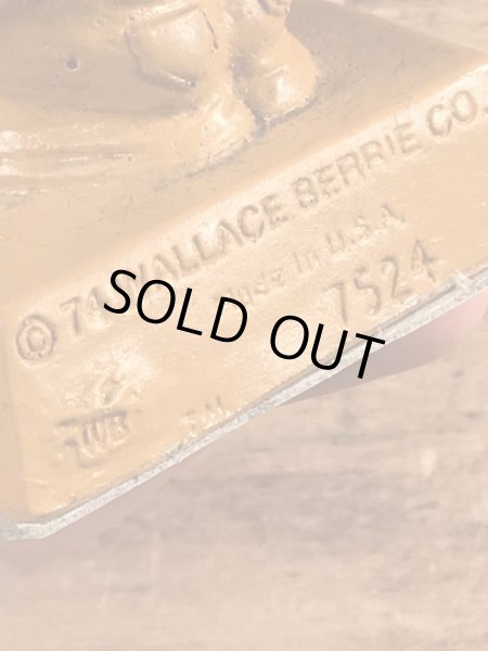 70年代頃の動物のビンテージメッセージドール