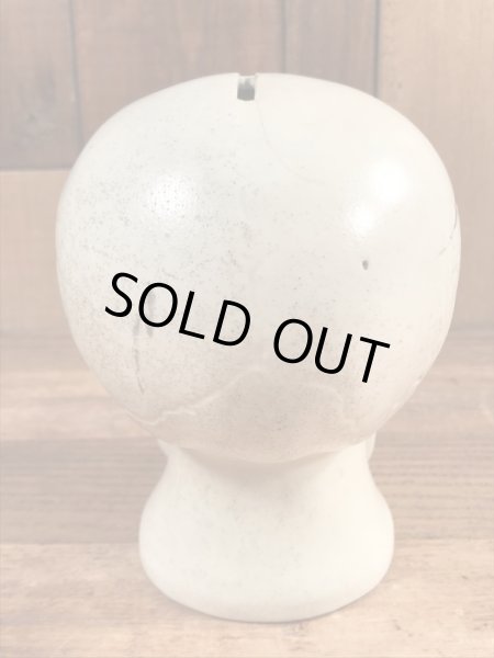 50年代頃のスカルのヴィンテージ貯金箱