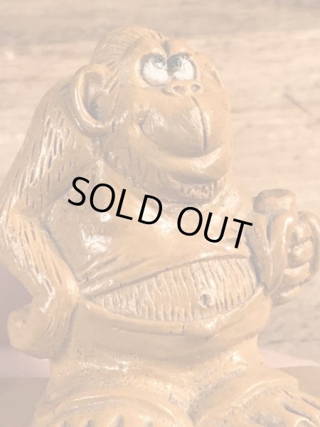 70年代頃のWallace Berrie社製の動物のヴィンテージメッセージドール