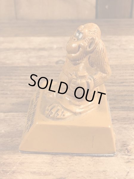 70年代頃のWallace Berrie社製の動物のヴィンテージメッセージドール