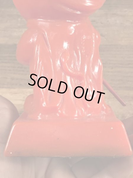 70年代頃のR.& W. Berrie社製のレッドデビルのヴィンテージメッセージドール