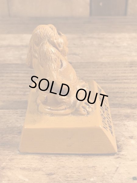 70年代頃の動物のビンテージメッセージドール