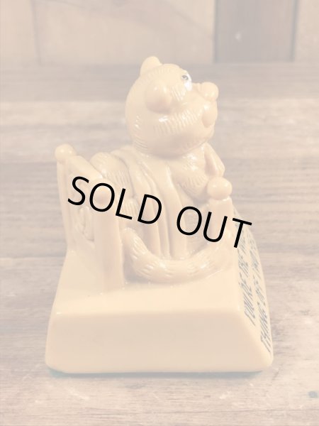 70年代頃の動物のビンテージメッセージドール