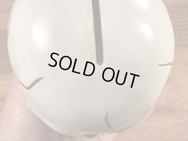 50年代頃のスカルのヴィンテージ貯金箱