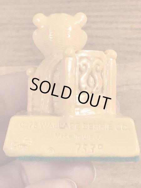 70年代頃の動物のビンテージメッセージドール