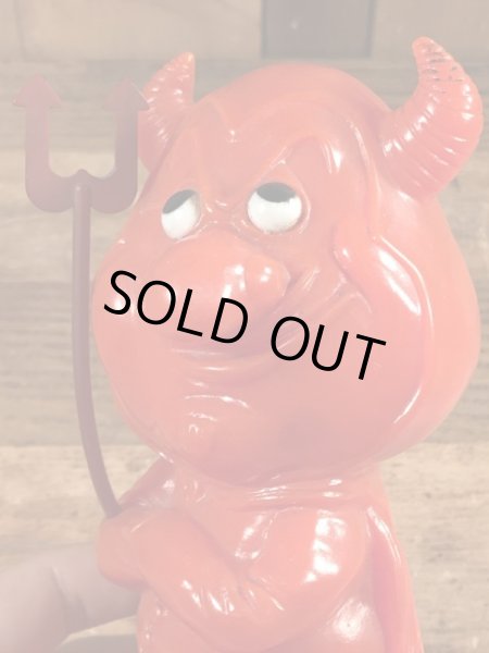 70年代頃のレッドデビルのビンテージメッセージドール