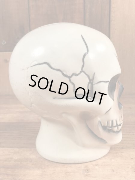 50年代頃のスカルのビンテージコインバンク