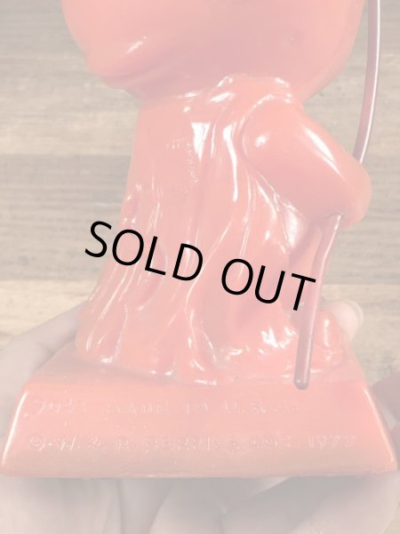 70年代頃のR.& W. Berrie社製のレッドデビルのヴィンテージメッセージドール