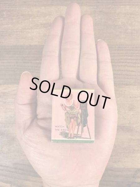 40〜50’sのピンナップガールのヴィンテージマッチブック