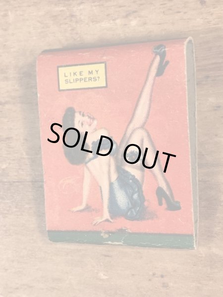 40〜50’sのピンナップガールのヴィンテージマッチブック