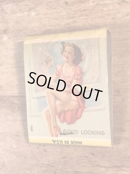 40〜50’sのピンナップガールのヴィンテージマッチブック