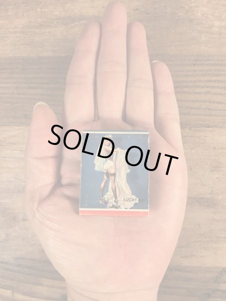 40〜50’sのピンナップガールのヴィンテージマッチブック