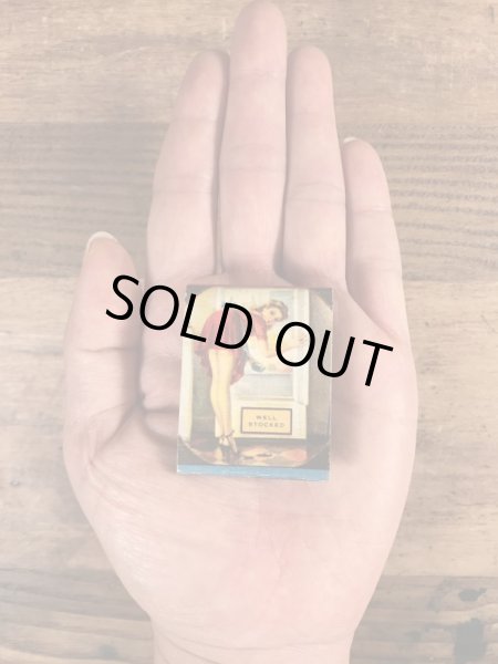 40〜50’sのピンナップガールのヴィンテージマッチブック