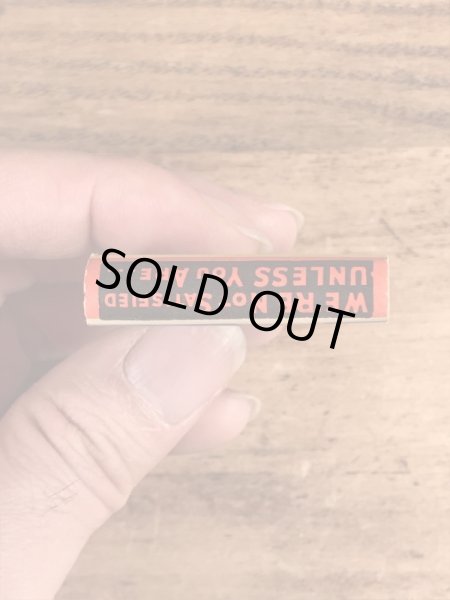 40〜50’sのピンナップガールのヴィンテージマッチブック