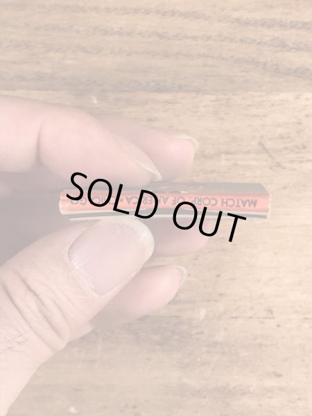 40〜50’sのピンナップガールのヴィンテージマッチブック